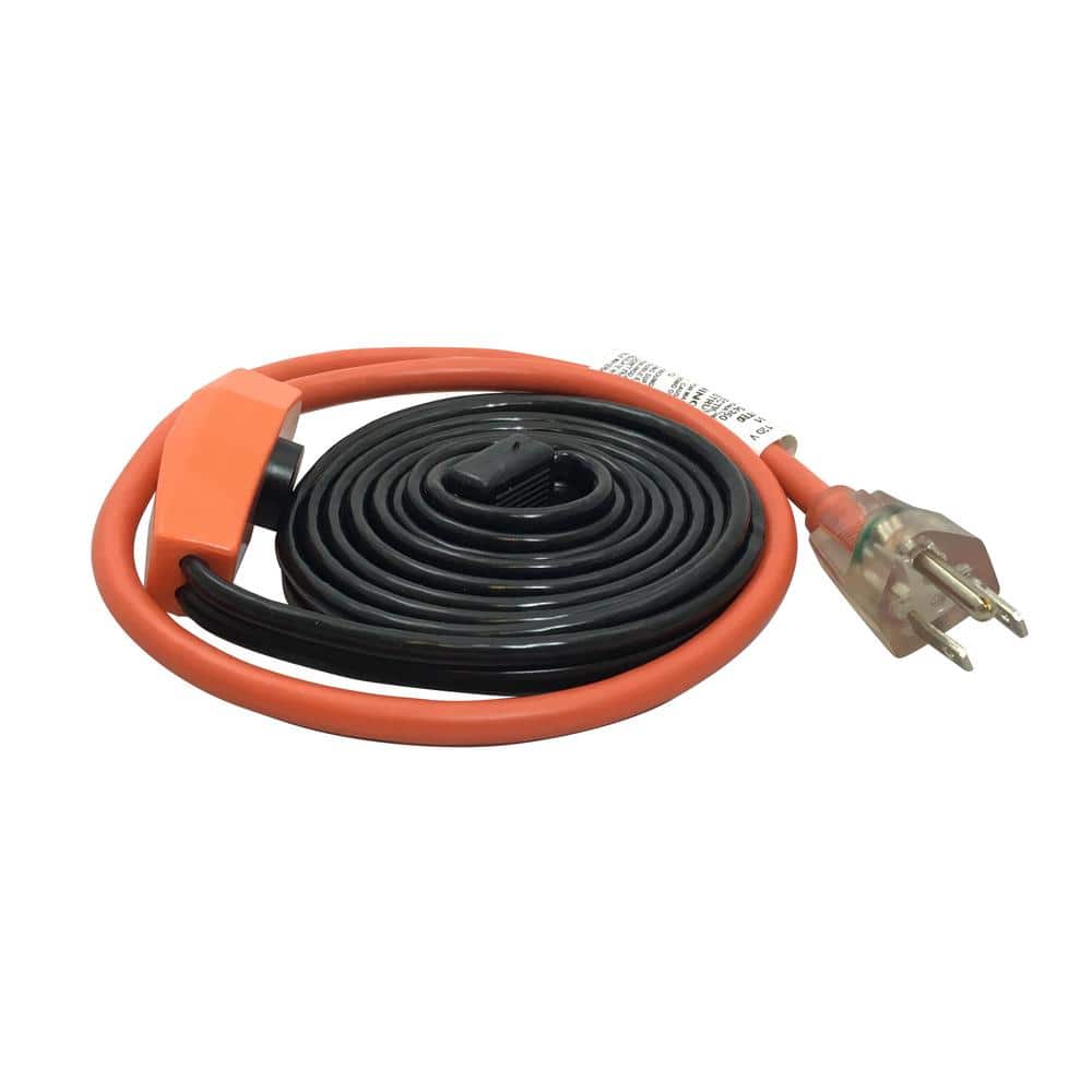 6FT PIPE HEATING CABLE        W/THERMOSTAT & LIGHT