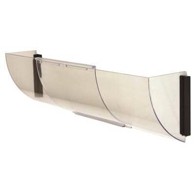 HEAT DEFLECTOR 10"EXTENDS 14"