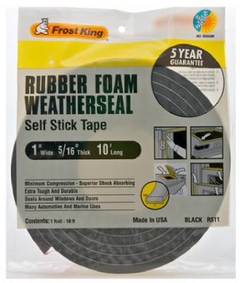 1"X 5/16"SPONGE W/S TAPE