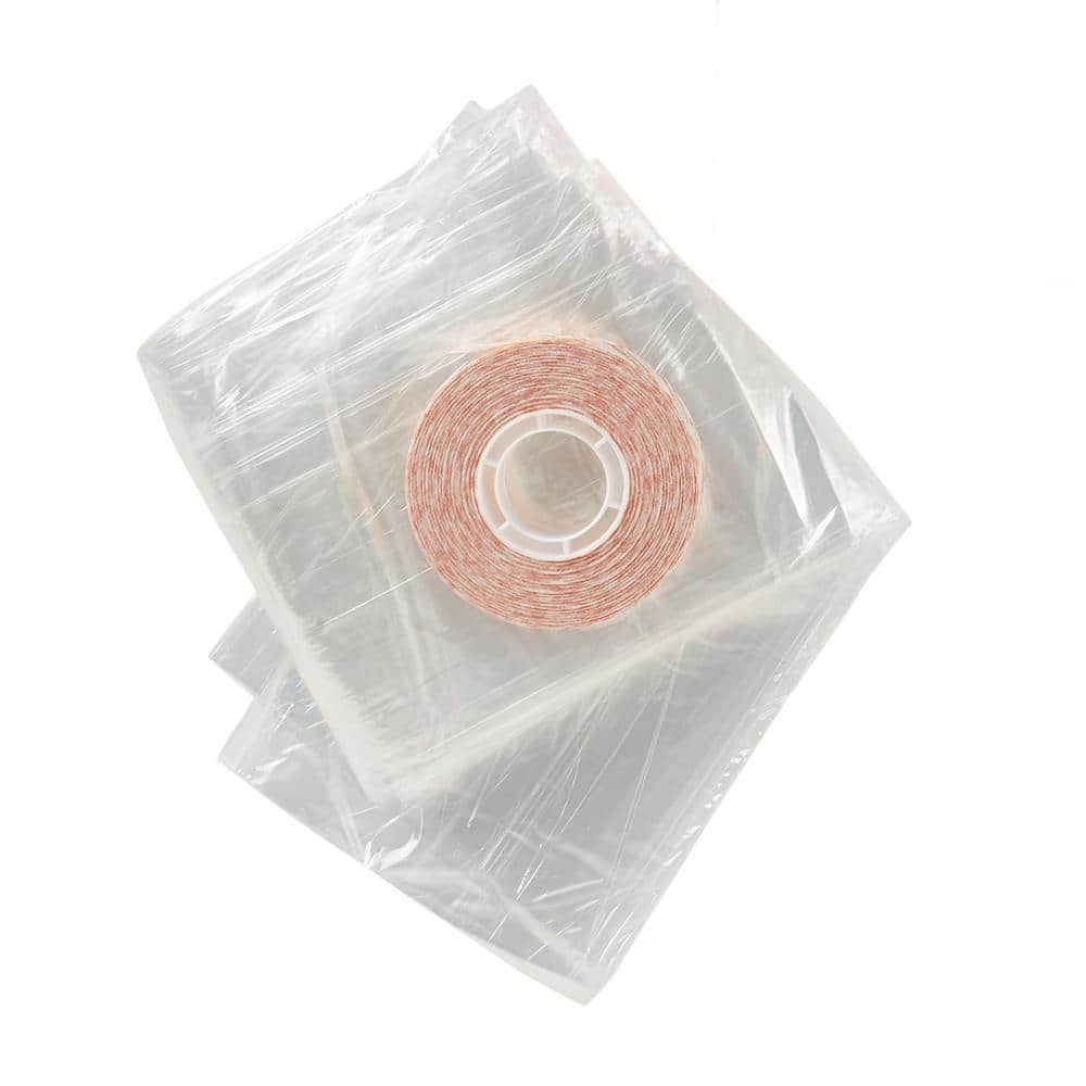 HEAVY DUTY 3PK SHRINK KIT     8.9X7.2 X 1.5MIL