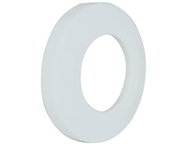 1/2"IPS WH/PVC FLANGES-SHALLOWIRON PIPE SIZE/WHITE/2pk BAG