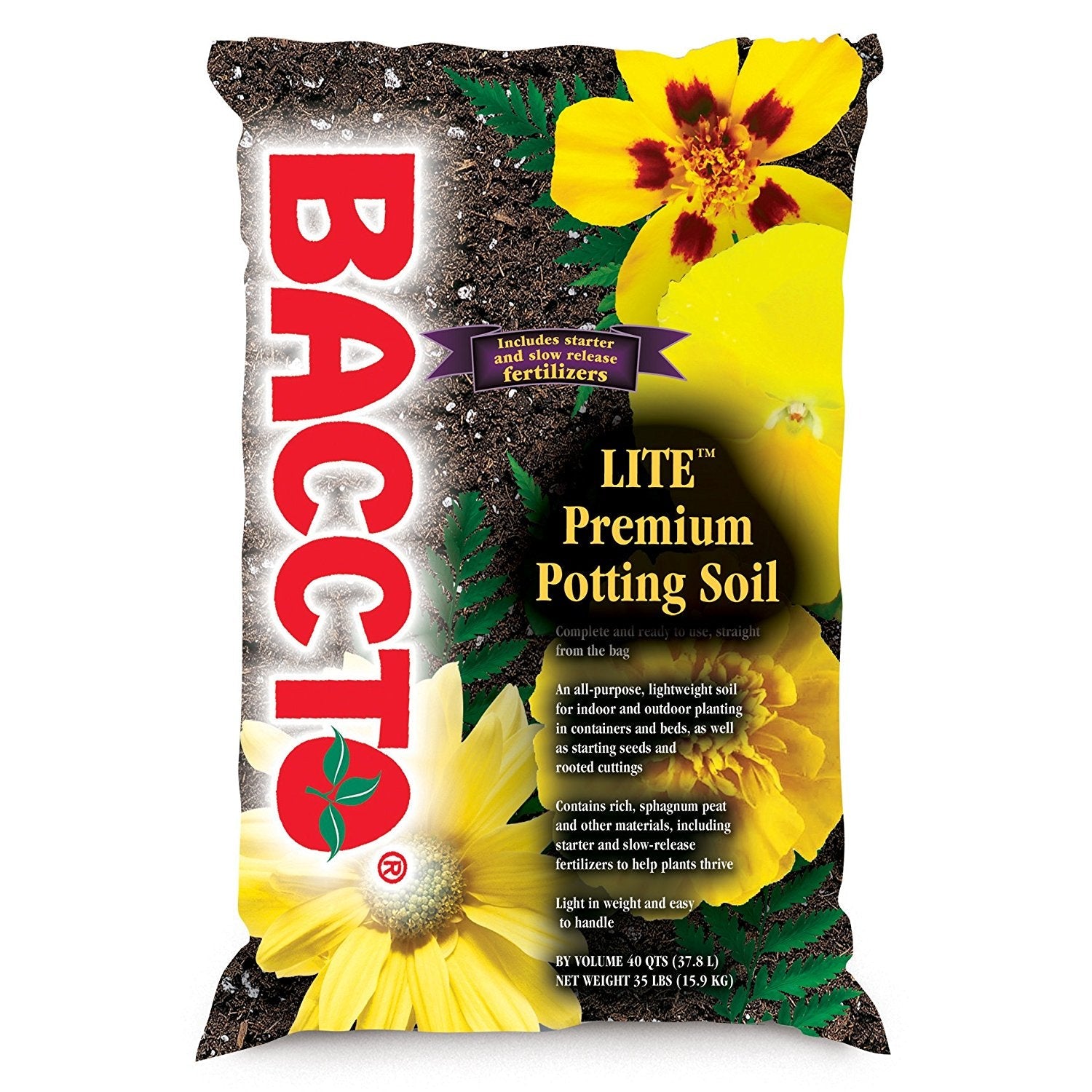 40 QUART BACCTO LITE          PREMIUM POTTING SOIL