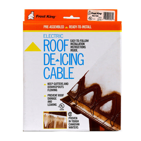 100 FT. ELECTRIC ROOF CABLE   KIT  120V  5 WATTS PER FOOT